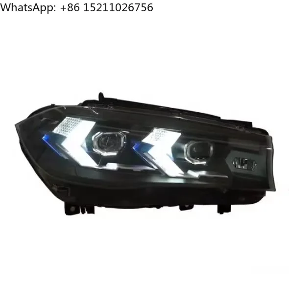 Upgrade to G05 LCI Style Full LED Headlamp Headlight Front Lamp Plug and Play for BMW X5 X6 F15 F16 Head Lamp Light 2014-2018
Upgrade to G05 LCI Style Full LED Headlamp Headlight Front Lamp Plug and Play for BMW X5 X6 F15 F16 Head Lamp Light 2014-2018