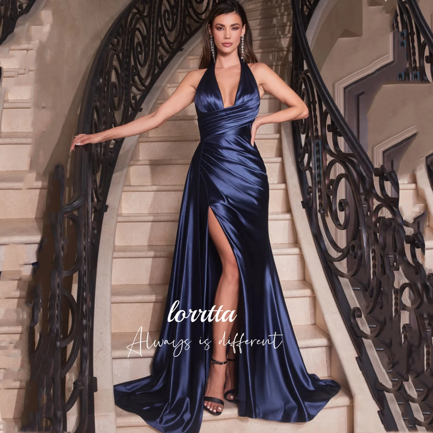 Lorrtta Ball Gown Grace Evening Dress Line A Satin V Collar Luxury Woman Women's Elegant Dresses Gala Female 2024 Party Prom New
Lorrtta Ball Gown Grace Evening Dress Line A Satin V Collar Luxury Woman Women's Elegant Dresses Gala Female 2024 Party Prom New