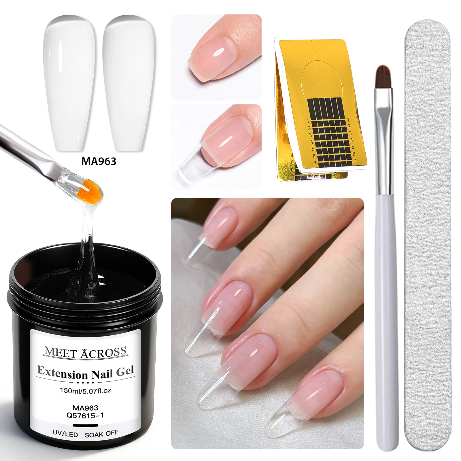 4 шт., 150 мл, прозрачный белый желейный гель, набор для наращивания ногтей, УФ-светодиодный гель для наращивания ногтей, акриловый французский гель для ногтей, принадлежности для ногтей
4 шт., 150 мл, прозрачный белый желейный гель, набор для наращивания ногтей, УФ-светодиодный гель для наращивания ногтей, акриловый французский гель для ногтей, принадлежности для ногтей