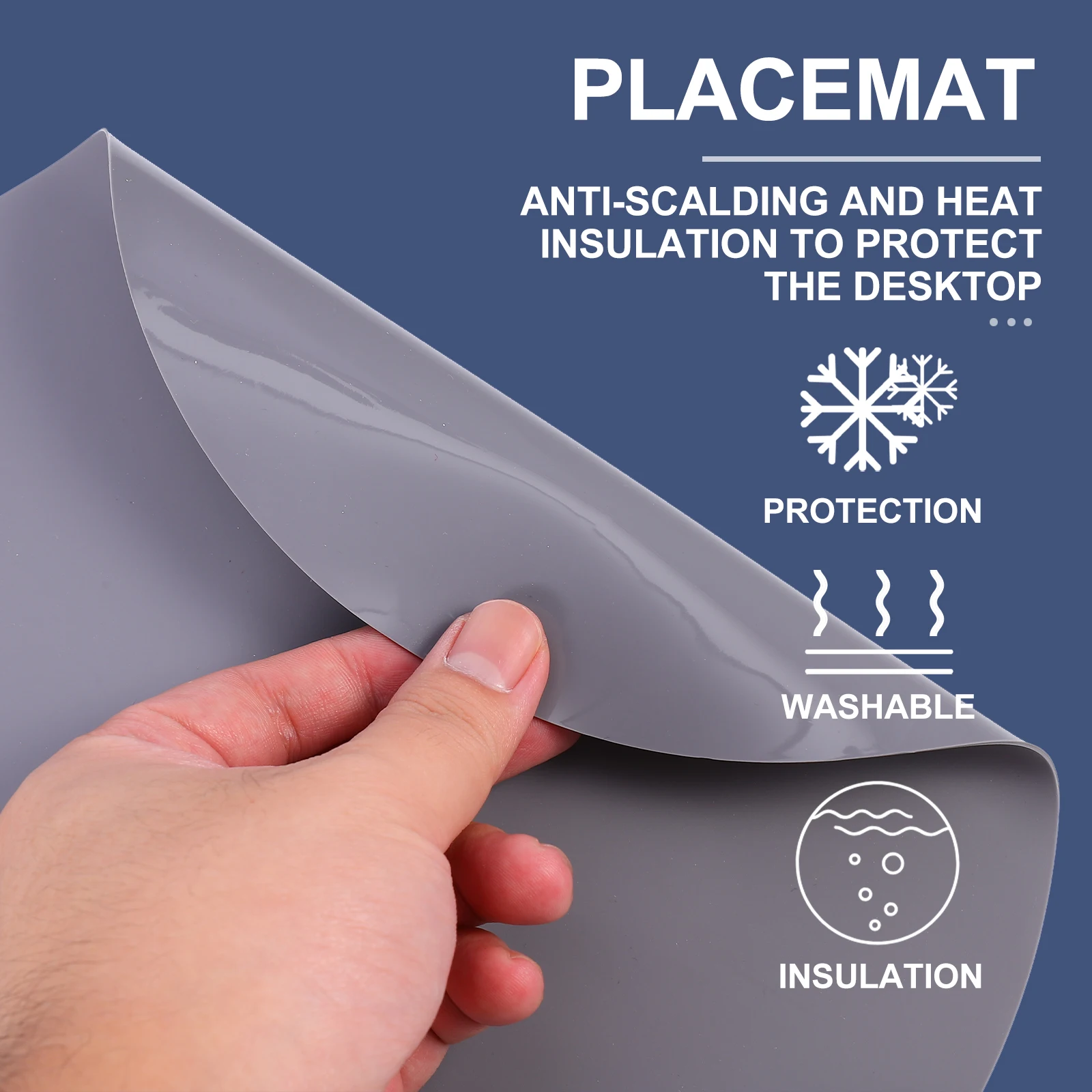 2Pcs Silicone Baking Mats Reusable Kitchen Microwave Oven Protective Table Pads Heat Insulation Non Tear Gentle Durability
2Pcs Silicone Baking Mats Reusable Kitchen Microwave Oven Protective Table Pads Heat Insulation Non Tear Gentle Durability
