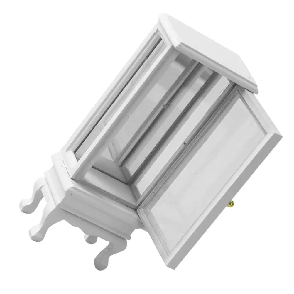 Miniature Dollhouse Furniture Pure White Cabinet Display Shelf Small Space Storage Decor Item Living Room Bedroom
Miniature Dollhouse Furniture Pure White Cabinet Display Shelf Small Space Storage Decor Item Living Room Bedroom