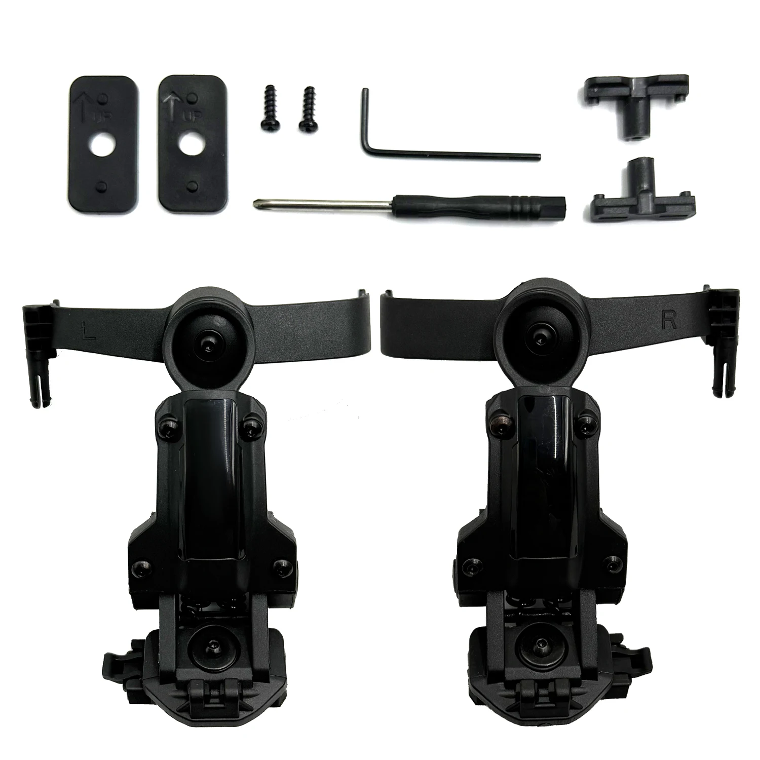 Адаптер для тактического шлема для PELTOR ComTac, аксессуары для стрельбы из страйкбола, крепление для гарнитуры, подходит для Ops Core ARC Team Wendy MLOK Rail
Адаптер для тактического шлема для PELTOR ComTac, аксессуары для стрельбы из страйкбола, крепление для гарнитуры, подходит для Ops Core ARC Team Wendy MLOK Rail