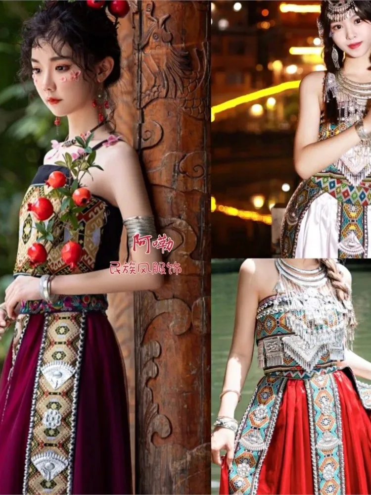 New clothing for ethnic women's performances travel photography and photo shoots
New clothing for ethnic women's performances travel photography and photo shoots