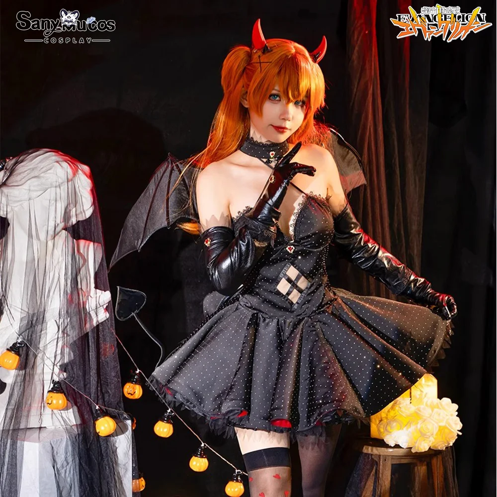 SanyMuCos Asuka Langley Soryu Demon Косплей КостюмАниме Neon Genesis Evangelion Косплей Хэллоуин Наряд Женское Платье
SanyMuCos Asuka Langley Soryu Demon Косплей КостюмАниме Neon Genesis Evangelion Косплей Хэллоуин Наряд Женское Платье