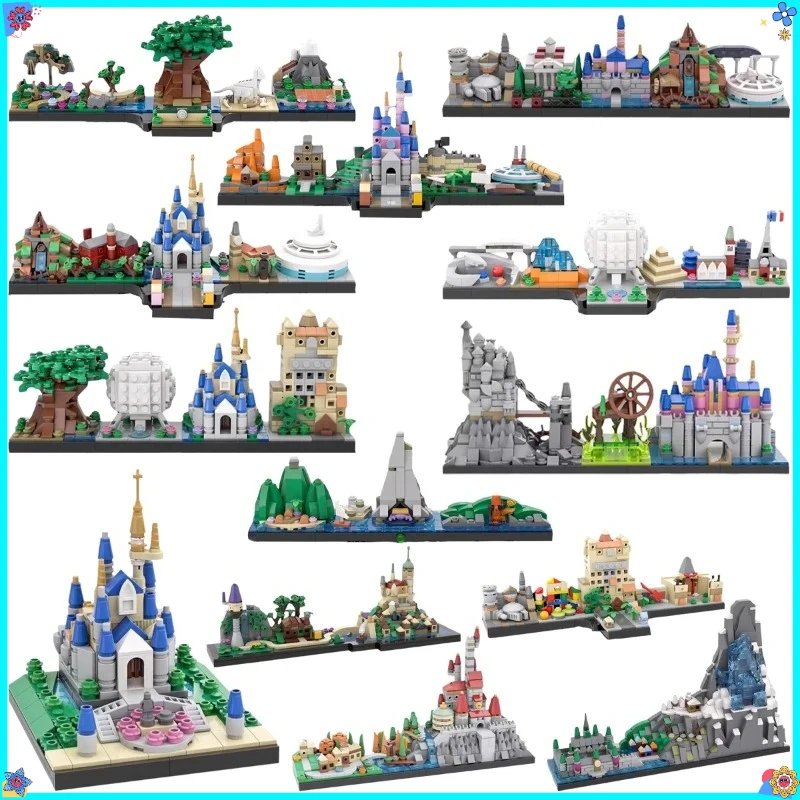 Конструктор MOC: Серия «Креативные сказки» — Красивые архитектурные сцены, модульный замок, модель здания на горизонте, детская игрушка, подарок на день рождения
Конструктор MOC: Серия «Креативные сказки» — Красивые архитектурные сцены, модульный замок, модель здания на горизонте, детская игрушка, подарок на день рождения