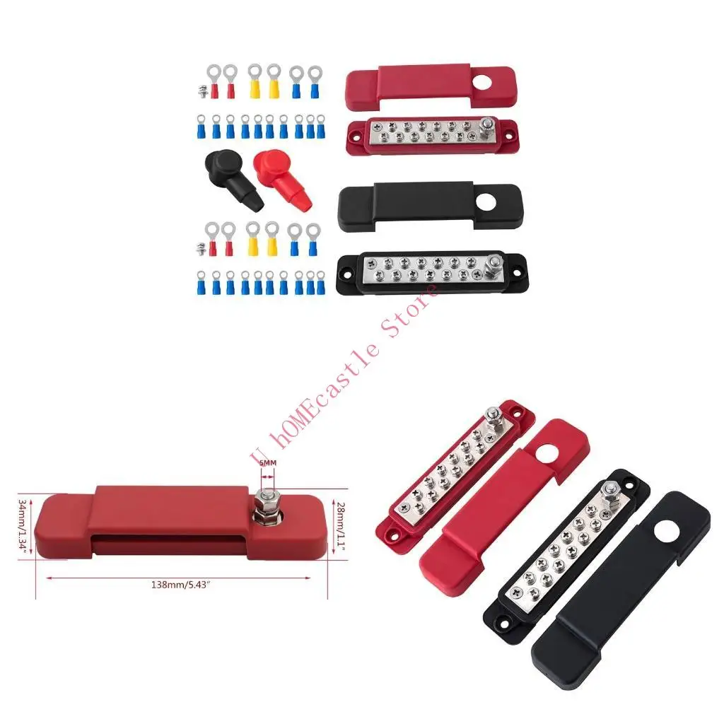 63HF Waterproof Ground Power Distribution Terminal Block Pickup Boat Insulated Busbar
63HF Waterproof Ground Power Distribution Terminal Block Pickup Boat Insulated Busbar