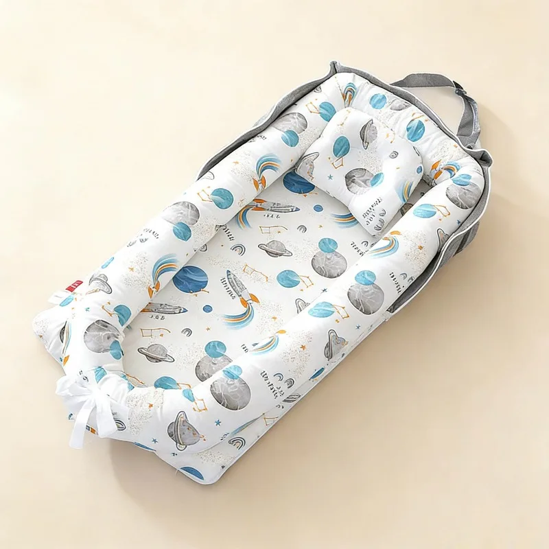 2026 New Cozy Nest Baby Bed in Bed Travel Crib Ergonomic Design for Safe Sleep Machine Washable for Easy Cleaning
2026 New Cozy Nest Baby Bed in Bed Travel Crib Ergonomic Design for Safe Sleep Machine Washable for Easy Cleaning