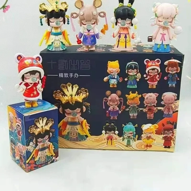 Слепая коробка зодиака, полный набор игрушек, подарок на день рождения для девочки, детская игрушка, орнамент, фигурка
Слепая коробка зодиака, полный набор игрушек, подарок на день рождения для девочки, детская игрушка, орнамент, фигурка