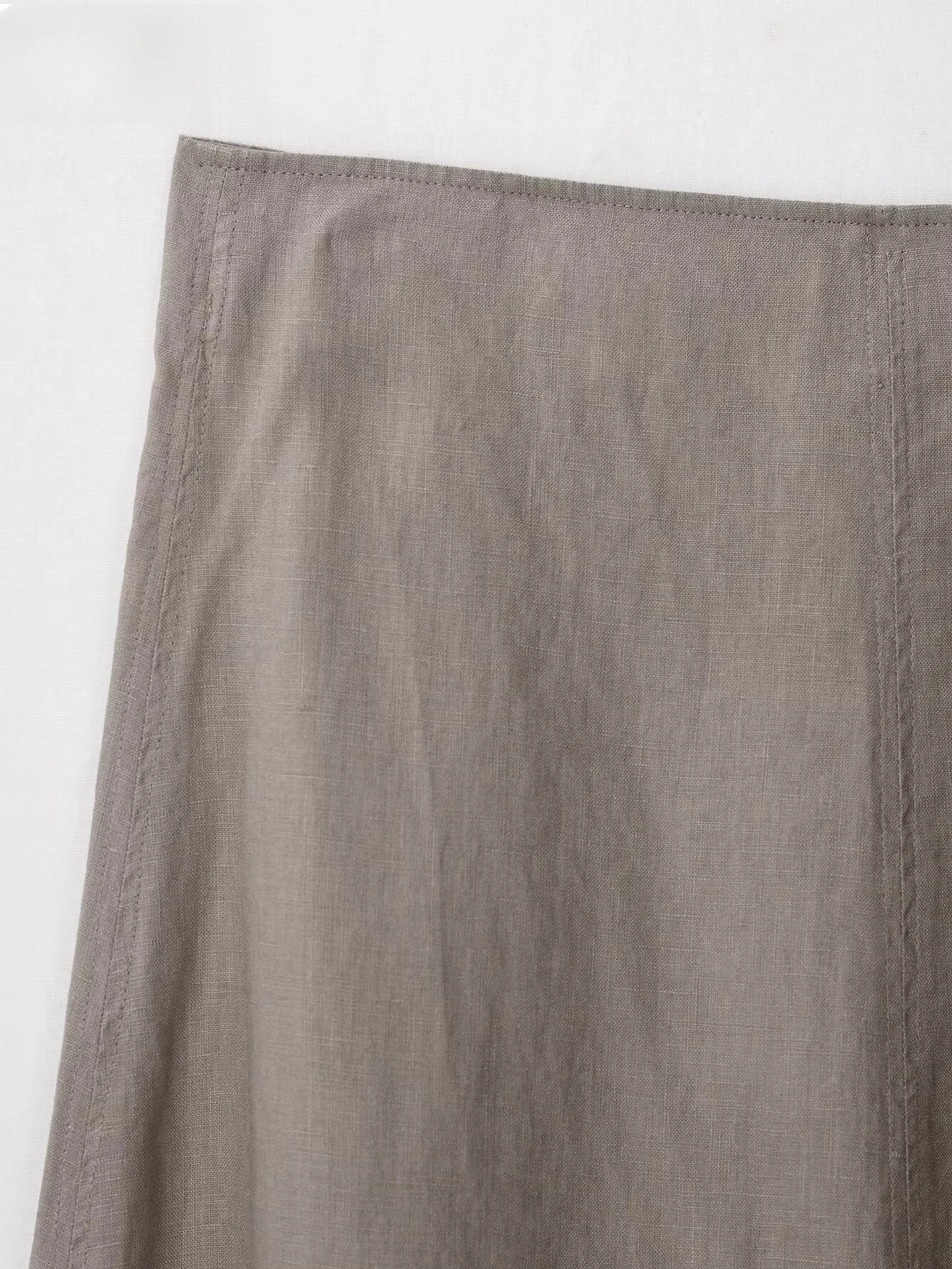 ZAPRHA льняная смесь с высокой талией, удобная юбка-миди трапециевидной формы, утягивающая длинная юбка f, повседневная однотонная женская летняя новинка
ZAPRHA льняная смесь с высокой талией, удобная юбка-миди трапециевидной формы, утягивающая длинная юбка f, повседневная однотонная женская летняя новинка