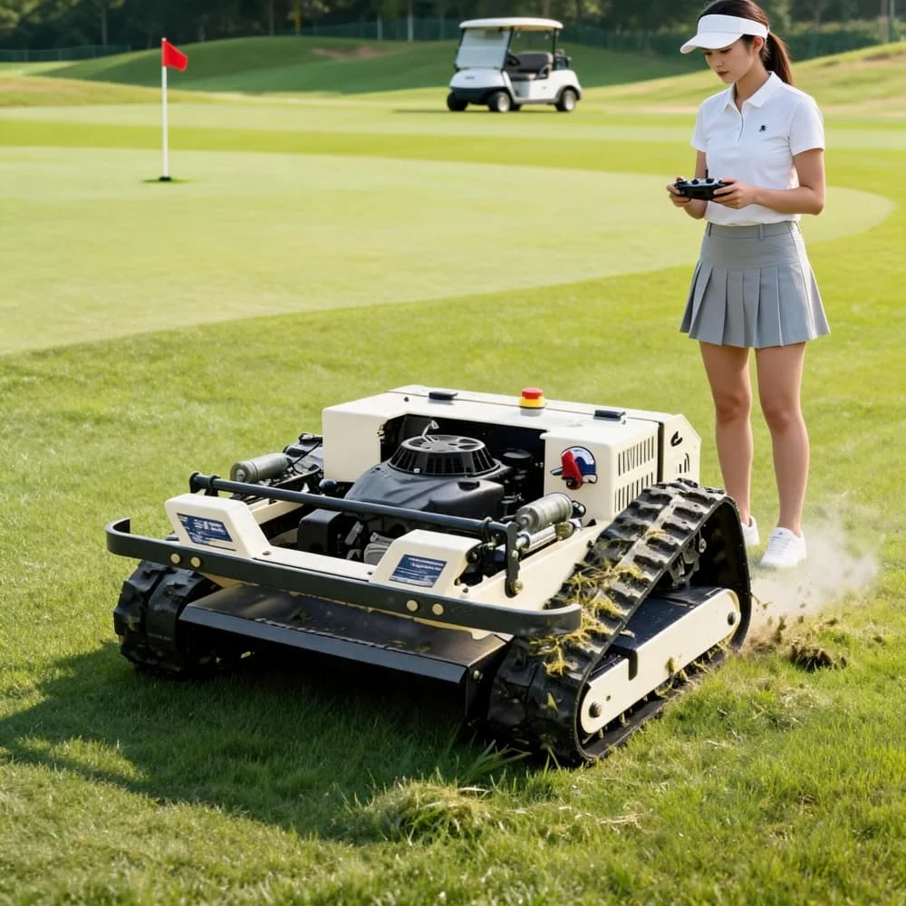 Small Tracked Lawn Mower 800mm Cutting Width Remote Control Multi-use Trimmer Zero Turn CE EPA Certified High Efficiency Yard
Small Tracked Lawn Mower 800mm Cutting Width Remote Control Multi-use Trimmer Zero Turn CE EPA Certified High Efficiency Yard