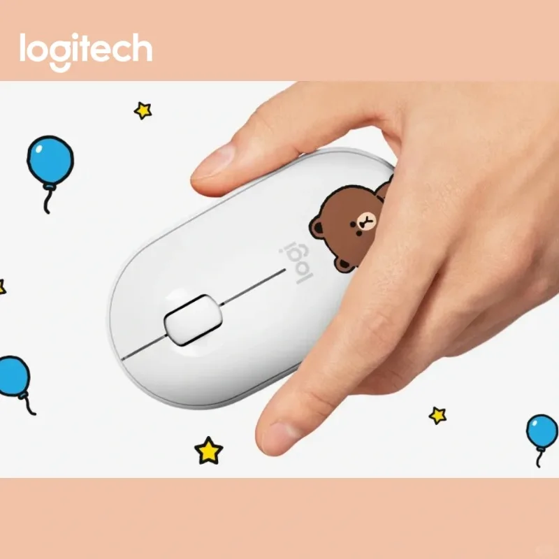 Беспроводная Bluetooth-мышь Logitech Koni Rabbit M350, офисная портативная мышь с отключением звука
Беспроводная Bluetooth-мышь Logitech Koni Rabbit M350, офисная портативная мышь с отключением звука