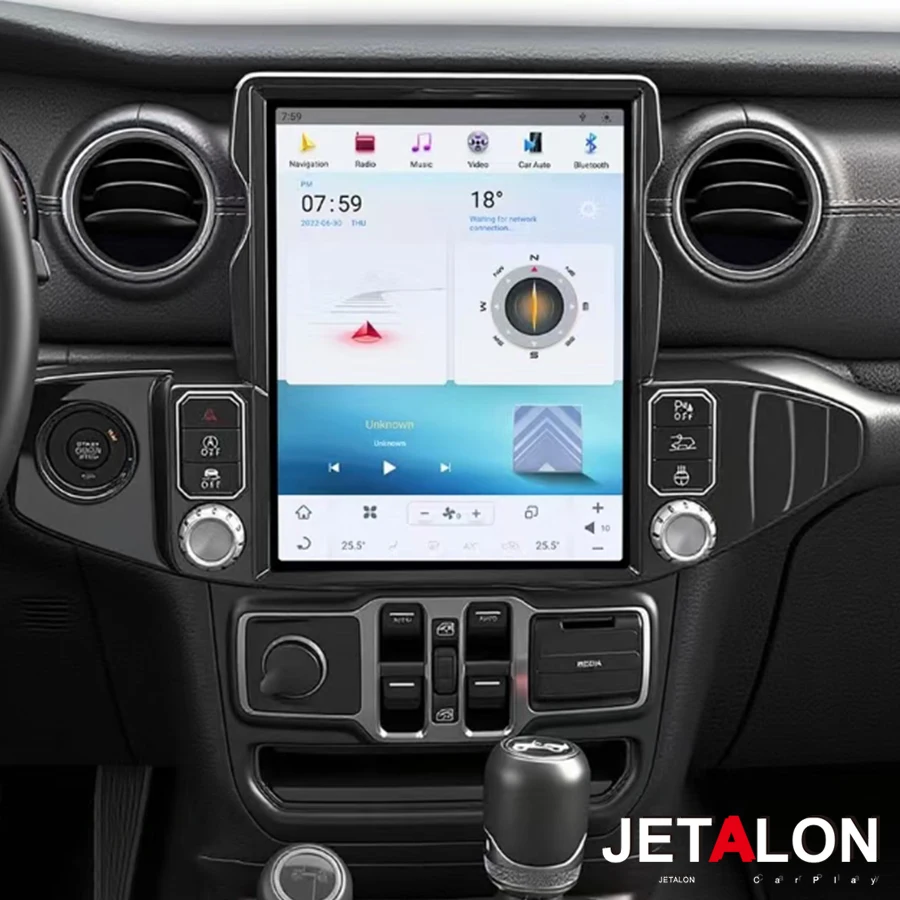 12.1” For Jeep Wrangler 2018-2021 Car Radio GPS Navi Multimedia Player Head Unit GPS Navigation 4G Carplay Stereo Wifi Android
12.1” For Jeep Wrangler 2018-2021 Car Radio GPS Navi Multimedia Player Head Unit GPS Navigation 4G Carplay Stereo Wifi Android