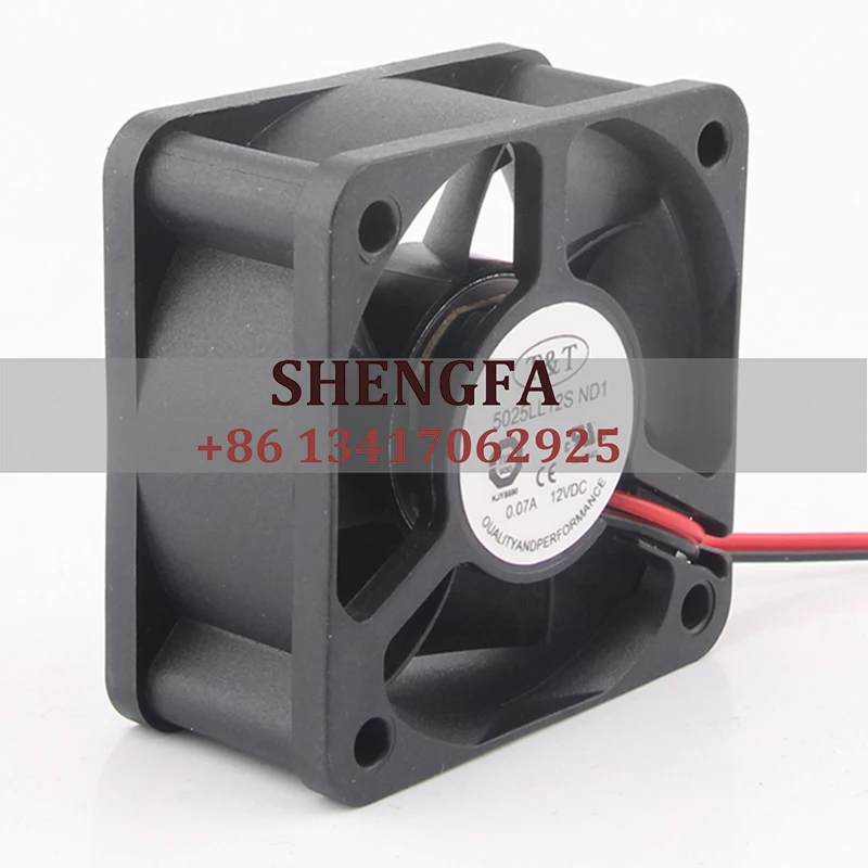 Корпусный вентилятор TUV 5025LL12S ND1 DC12V 0.07A 50X50X25MM 5025 5CM Бесшумный инверторный охлаждающий вентилятор
Корпусный вентилятор TUV 5025LL12S ND1 DC12V 0.07A 50X50X25MM 5025 5CM Бесшумный инверторный охлаждающий вентилятор