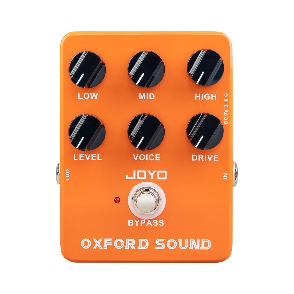 JOYO JF-22 оксфордская звуковая чистая педаль искажения для электрической гитары педаль классической британской рок 70's педаль для гитары
JOYO JF-22 оксфордская звуковая чистая педаль искажения для электрической гитары педаль классической британской рок 70's педаль для гитары