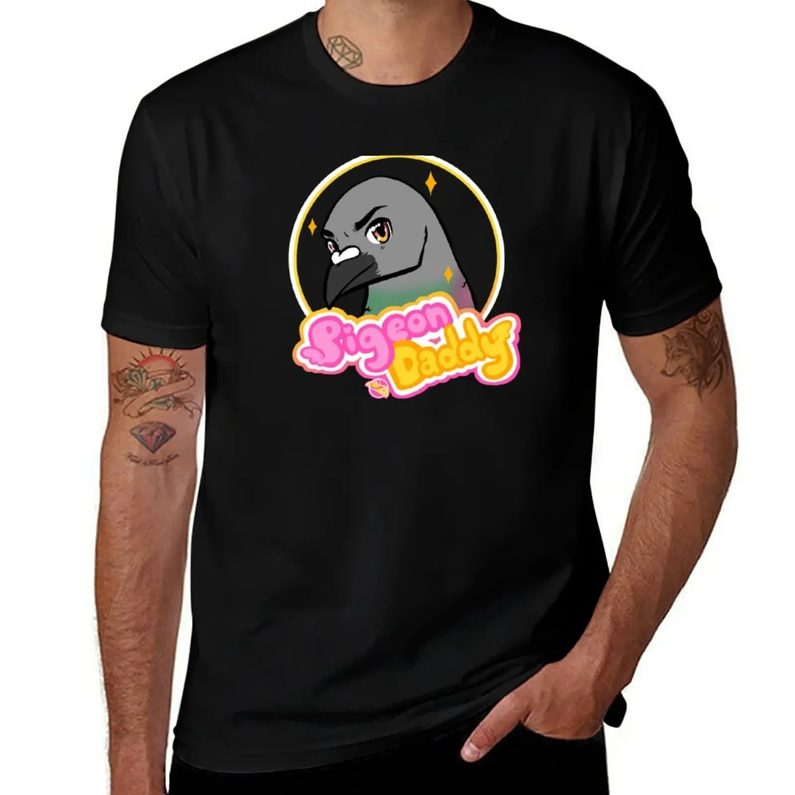 Pigeon Daddy T-Shirt Anime t-shirt cotton man t-shirts luxury clothing labubu Louboutins clothes for men
Pigeon Daddy T-Shirt Anime t-shirt cotton man t-shirts luxury clothing labubu Louboutins clothes for men