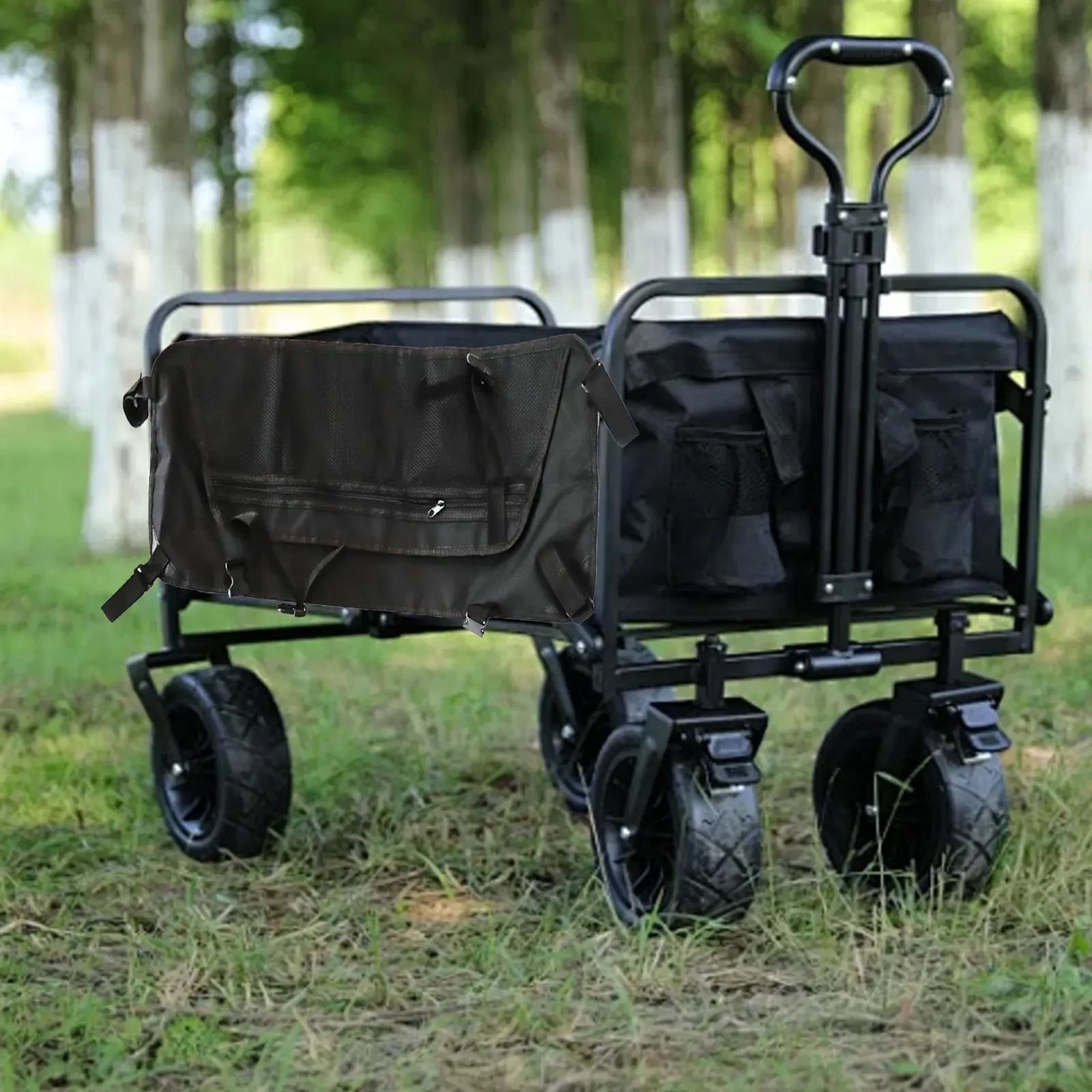 Camping Cart Side Storage Bag With Detachable Design Suitable For Folding Travel Trolleys To Keep Outdoor Essentials Secure
Camping Cart Side Storage Bag With Detachable Design Suitable For Folding Travel Trolleys To Keep Outdoor Essentials Secure