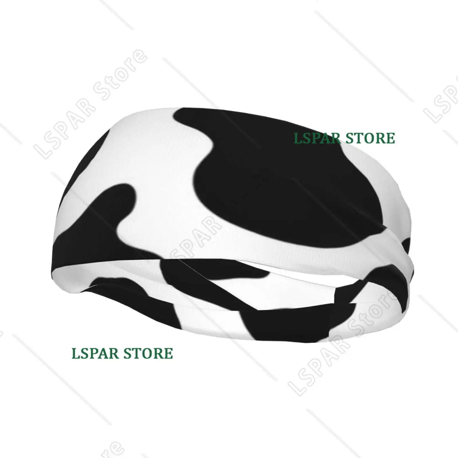 Sports Headbands Sweat Absorbing Breathable Hair Head Bands for Running Fitness Gym, Black And White Cow Skin Print
Sports Headbands Sweat Absorbing Breathable Hair Head Bands for Running Fitness Gym, Black And White Cow Skin Print