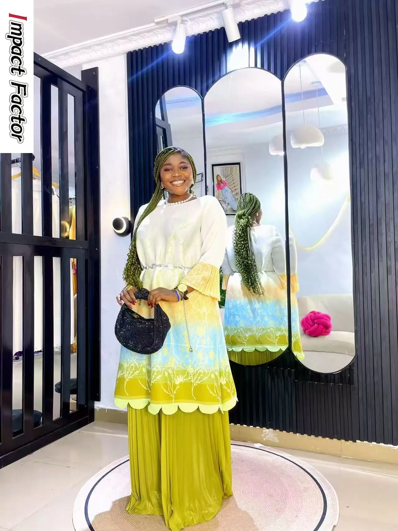 Miyake Digital Printed Long Sleeve Top Women's 2025 Crew Neck T-Shirt Wide Leg Pants Casual Two-piece Set
Miyake Digital Printed Long Sleeve Top Women's 2025 Crew Neck T-Shirt Wide Leg Pants Casual Two-piece Set