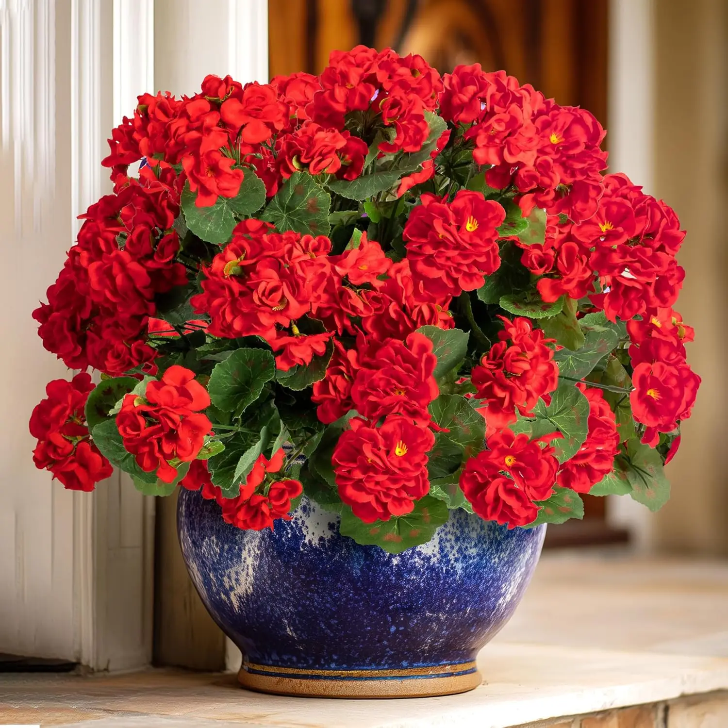Artificial Flowers for Outdoors Artificial Geranium,8PCS Fake Flower Geranium Artificial Plant Home Decor,Silk Geraniums
Artificial Flowers for Outdoors Artificial Geranium,8PCS Fake Flower Geranium Artificial Plant Home Decor,Silk Geraniums