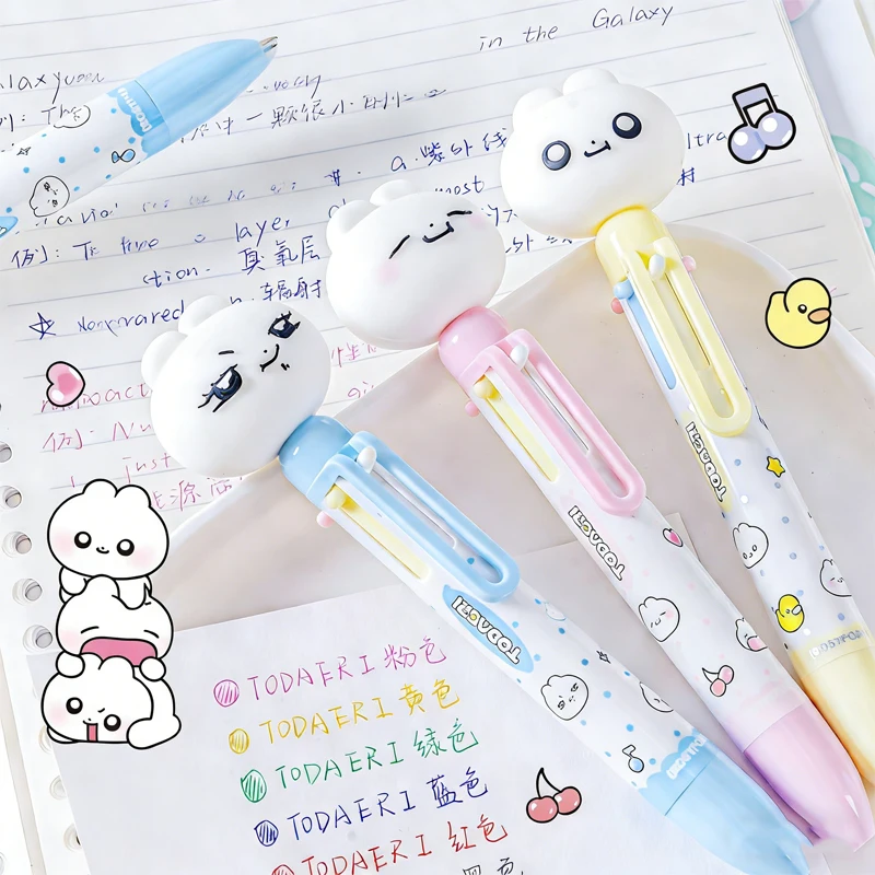 Colorful series, multifunctional student stationery cute animal-themed colorful pens, anti-bleed learning markers
Colorful series, multifunctional student stationery cute animal-themed colorful pens, anti-bleed learning markers