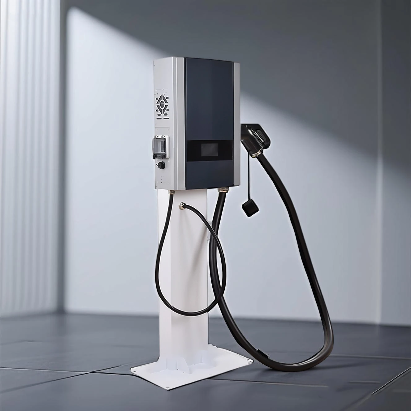 Brand New 30kW High-Speed Floor Mounted EV Charger for Home for Thailand Garage Use CCS2 400V DC EV Charging Station
Brand New 30kW High-Speed Floor Mounted EV Charger for Home for Thailand Garage Use CCS2 400V DC EV Charging Station