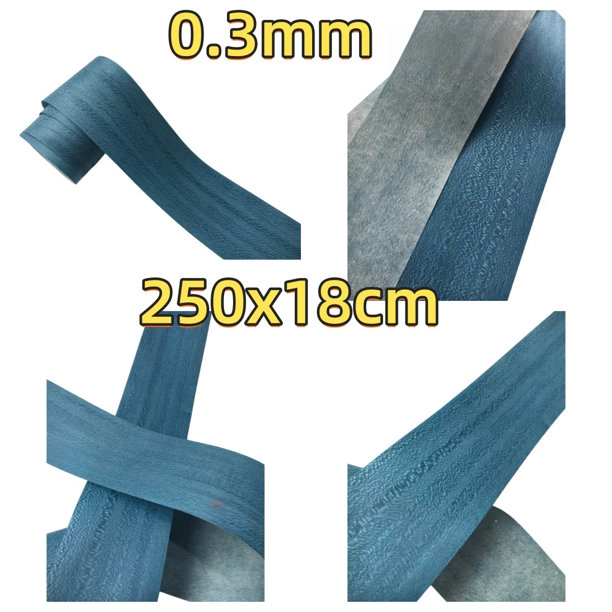 Natural Peacock Blue Nice Veneer,0.3mm,Size 250x18cm, Suitable For Gift Box And Cabinet Refinishing.(Backing Non-woven Fabric)
Natural Peacock Blue Nice Veneer,0.3mm,Size 250x18cm, Suitable For Gift Box And Cabinet Refinishing.(Backing Non-woven Fabric)