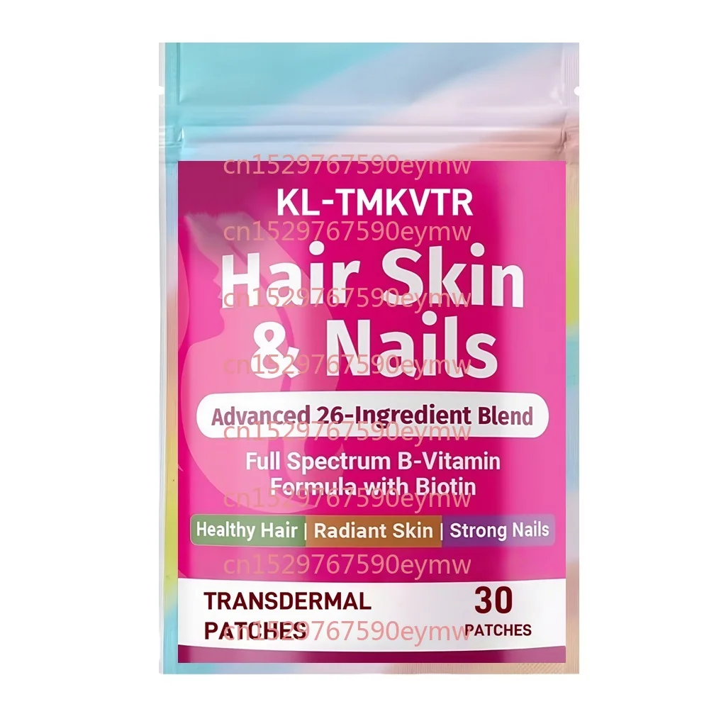 30 Patches Hair Skin and Nails Vitamins Transdermal Patches with Biotin Support Hair and Nail Growth for Men and Women
30 Patches Hair Skin and Nails Vitamins Transdermal Patches with Biotin Support Hair and Nail Growth for Men and Women
