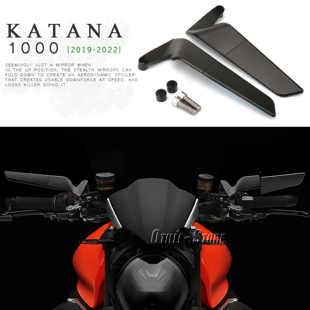Зеркало заднего вида алюминиевое для Suzuki Katana 2019 KATANA 2022, 1000-1000
Зеркало заднего вида алюминиевое для Suzuki Katana 2019 KATANA 2022, 1000-1000