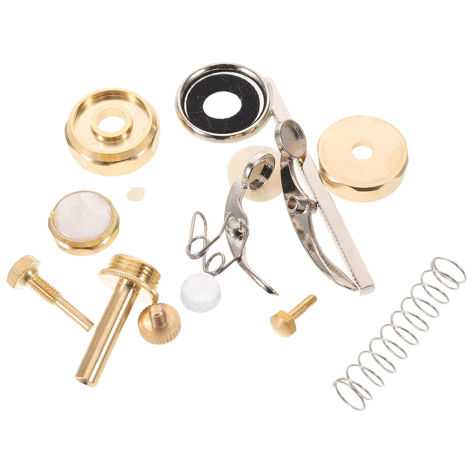 1Set Trumpet Repair B-Flat Valve System Replacement Parts Valve Caps Buttons Springs Piston Guides Felt Washers Musical
1Set Trumpet Repair B-Flat Valve System Replacement Parts Valve Caps Buttons Springs Piston Guides Felt Washers Musical