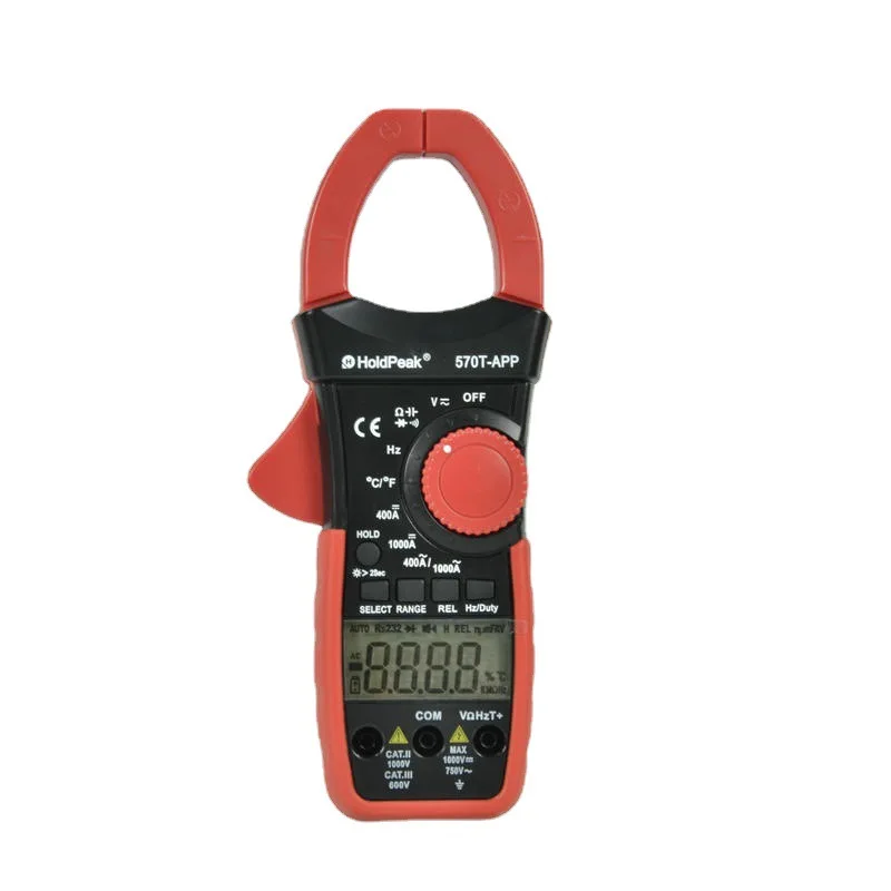 HP570T Digital Clamp Multimeter Auto Range AC DC Voltage Current Tester Electrician Electrical Ammeter Repair Handheld Portable
HP570T Digital Clamp Multimeter Auto Range AC DC Voltage Current Tester Electrician Electrical Ammeter Repair Handheld Portable