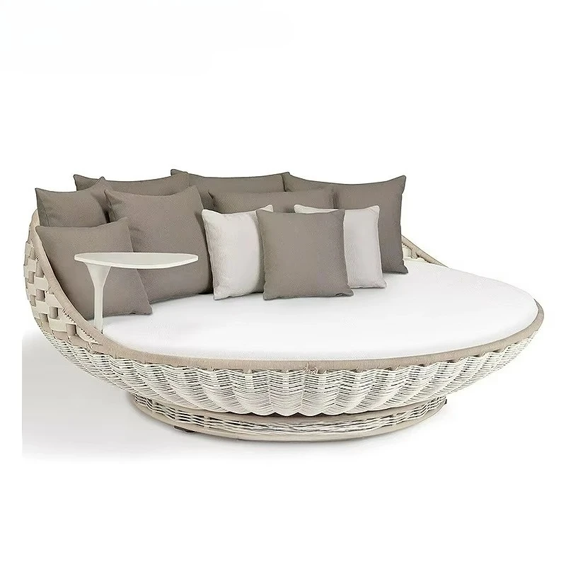 Hot Selling Cabana Outdoor Sun Royal Garden Semi Circle Modern Luxury Daybed Commcerial Grade Patio Furniture Bed
Hot Selling Cabana Outdoor Sun Royal Garden Semi Circle Modern Luxury Daybed Commcerial Grade Patio Furniture Bed