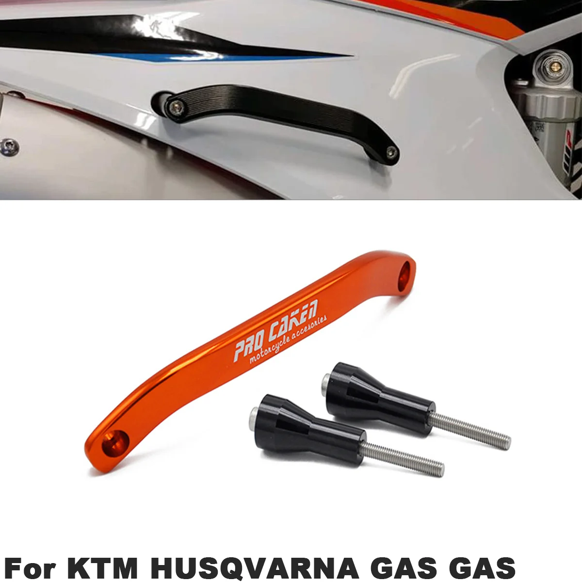 Motocross For KTM Rear Passenger Grab Rail Handle for XCF XCW EXC SX SXF XC EXCF 125 150 200 250 300 350 450 500 Dirt Bike Parts
Motocross For KTM Rear Passenger Grab Rail Handle for XCF XCW EXC SX SXF XC EXCF 125 150 200 250 300 350 450 500 Dirt Bike Parts