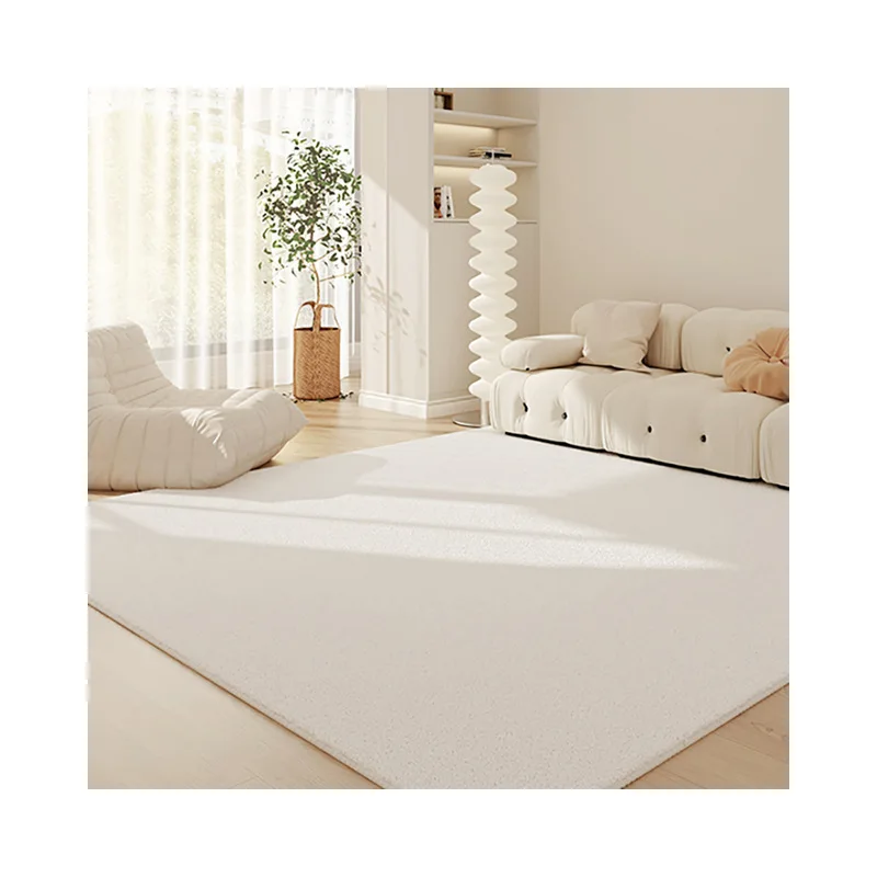 Cream style living room carpet can be fully covered bedroom bedside carpet solid color study soft non-slip cashmere carpet
Cream style living room carpet can be fully covered bedroom bedside carpet solid color study soft non-slip cashmere carpet