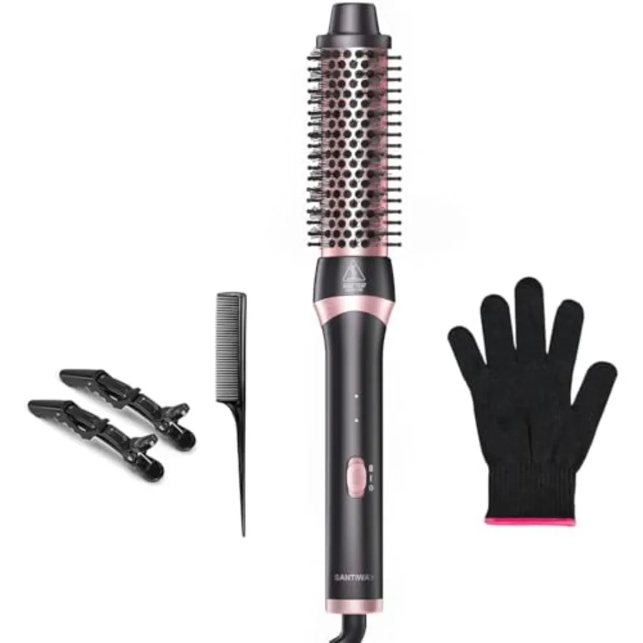 Thermal BrushHeated Round Blowout Dryer Brush with Ceramic Technology Quick Heat Up Curling Hot Air Straightener Brush Makes Ha
Thermal BrushHeated Round Blowout Dryer Brush with Ceramic Technology Quick Heat Up Curling Hot Air Straightener Brush Makes Ha