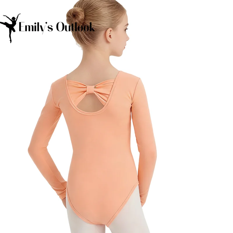 Girls Long Sleeve Ballet Leotard with Bow Back Cotton Dance Bodysuit for Ballet Gymnastics & Dance Training(Toddler/Little/Big)
Girls Long Sleeve Ballet Leotard with Bow Back Cotton Dance Bodysuit for Ballet Gymnastics & Dance Training(Toddler/Little/Big)