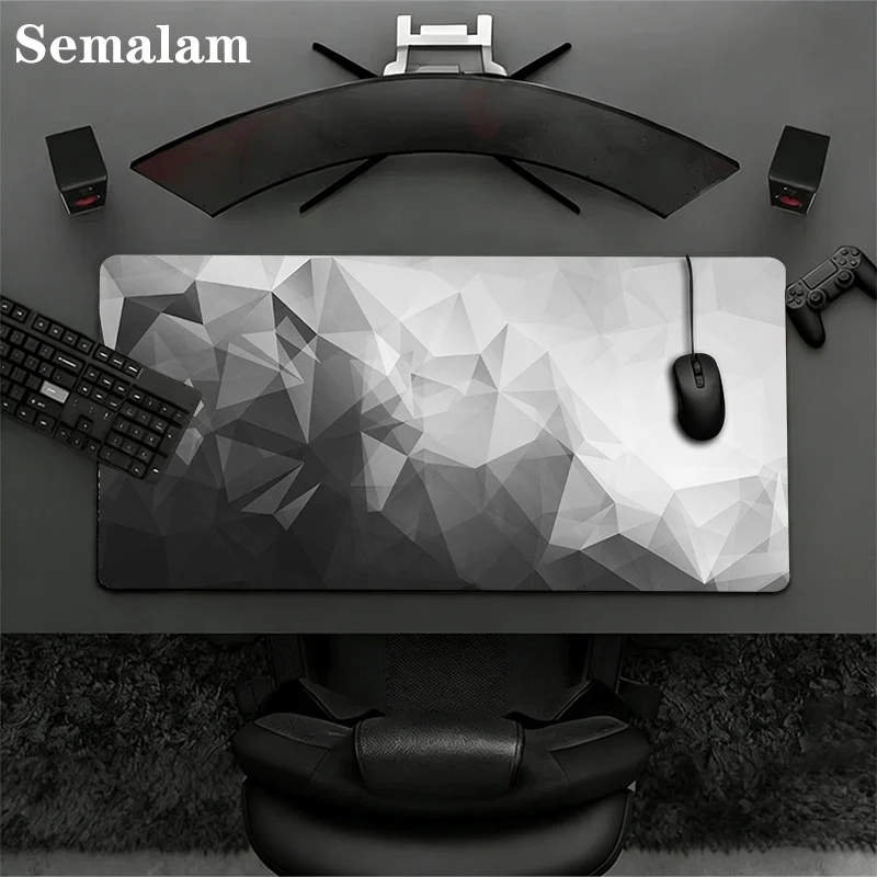 White 3D Geometry Design Mouse Pad Large Desk Mat Smooth Non-Slip Base For Computer PC Office Gamer PC Laptop Decor Keyboard Pad
White 3D Geometry Design Mouse Pad Large Desk Mat Smooth Non-Slip Base For Computer PC Office Gamer PC Laptop Decor Keyboard Pad
