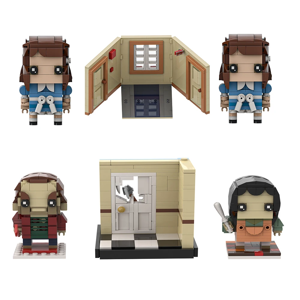 Сияющая серия, кирпичи, игрушки, детские игры The Shining Twobrothers и Twosisters BrickheadzZ, строительные блоки Moc, подарок для детей
Сияющая серия, кирпичи, игрушки, детские игры The Shining Twobrothers и Twosisters BrickheadzZ, строительные блоки Moc, подарок для детей