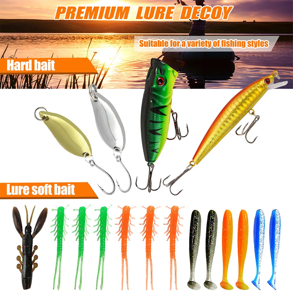 82pcs Fishing Advent Calendar 2024 Soft Lures Spoons Minnow Christmas Countdown Calendar Xmas Surprise Gift for Fishing Lover
82pcs Fishing Advent Calendar 2024 Soft Lures Spoons Minnow Christmas Countdown Calendar Xmas Surprise Gift for Fishing Lover