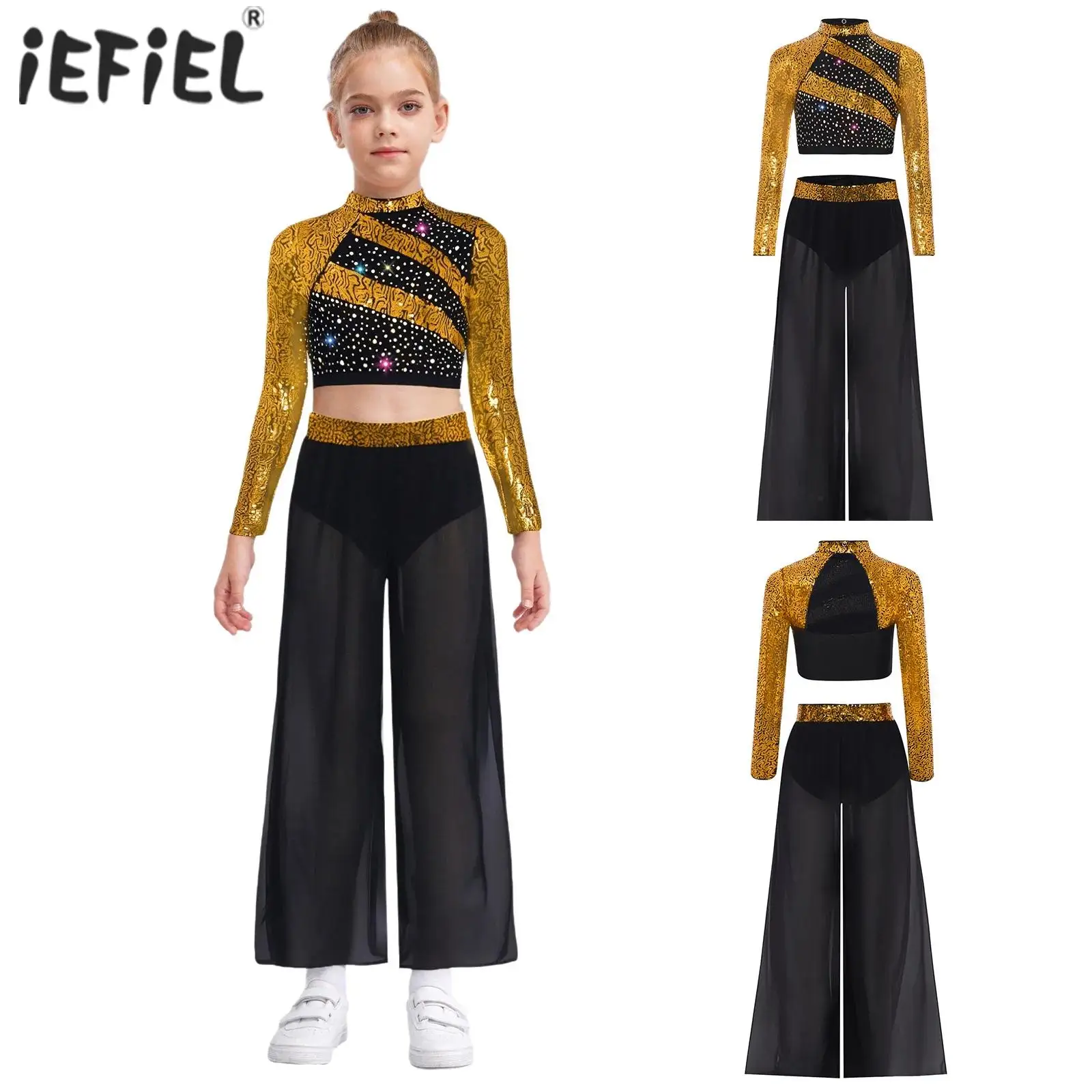 Костюм для современного танца для девочек, костюм для балета, джаза, латинского лирического классического танца, блестящий топ и струящаяся юбка, брюки
Костюм для современного танца для девочек, костюм для балета, джаза, латинского лирического классического танца, блестящий топ и струящаяся юбка, брюки