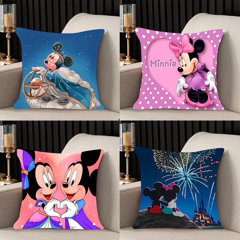 Pillow Cover Mickey Minnie Birthday Wedding Gifts 50x50 Cushions Covers Dakimakura Throw Pillows iving room Pillowcase Cute Home 
Pillow Cover Mickey Minnie Birthday Wedding Gifts 50x50 Cushions Covers Dakimakura Throw Pillows iving room Pillowcase Cute Home