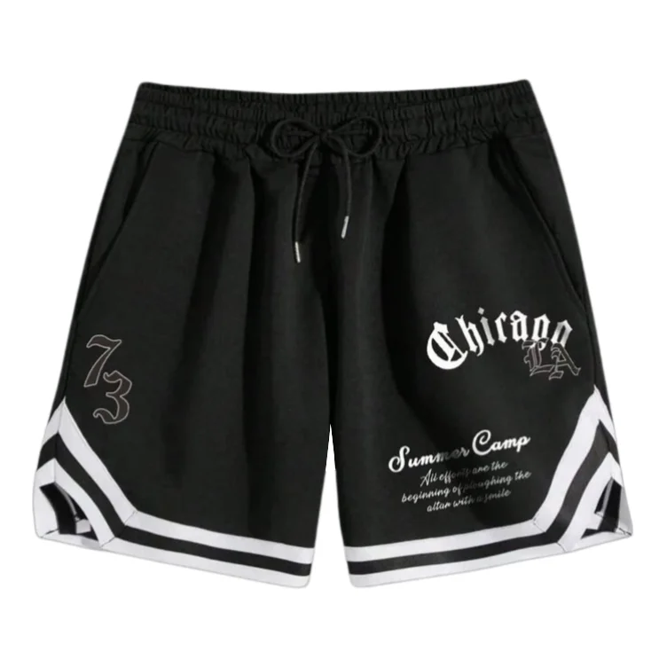 American Street Style Chicago 73 Men's Trend Basketball Shorts With Pocket Summer Quick-dry Soft Lightweight Beach/Moto Shorts
American Street Style Chicago 73 Men's Trend Basketball Shorts With Pocket Summer Quick-dry Soft Lightweight Beach/Moto Shorts