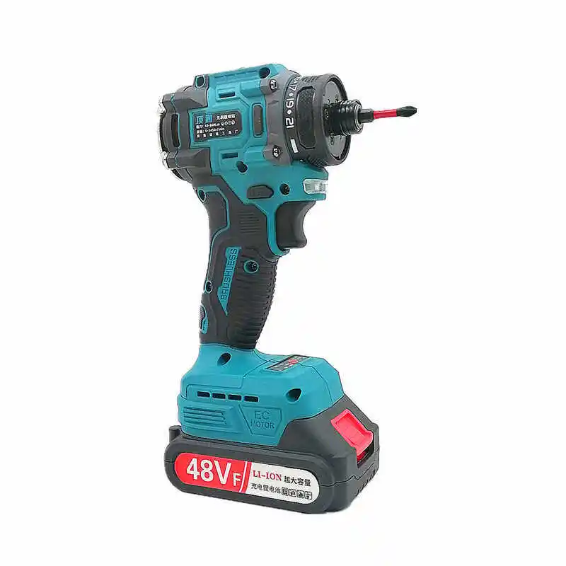 21V Brushless Screwdriver Cordless Drill Lithium-ion Drill High-power Multi-functional Screwdriver with Adjustable Speed
21V Brushless Screwdriver Cordless Drill Lithium-ion Drill High-power Multi-functional Screwdriver with Adjustable Speed