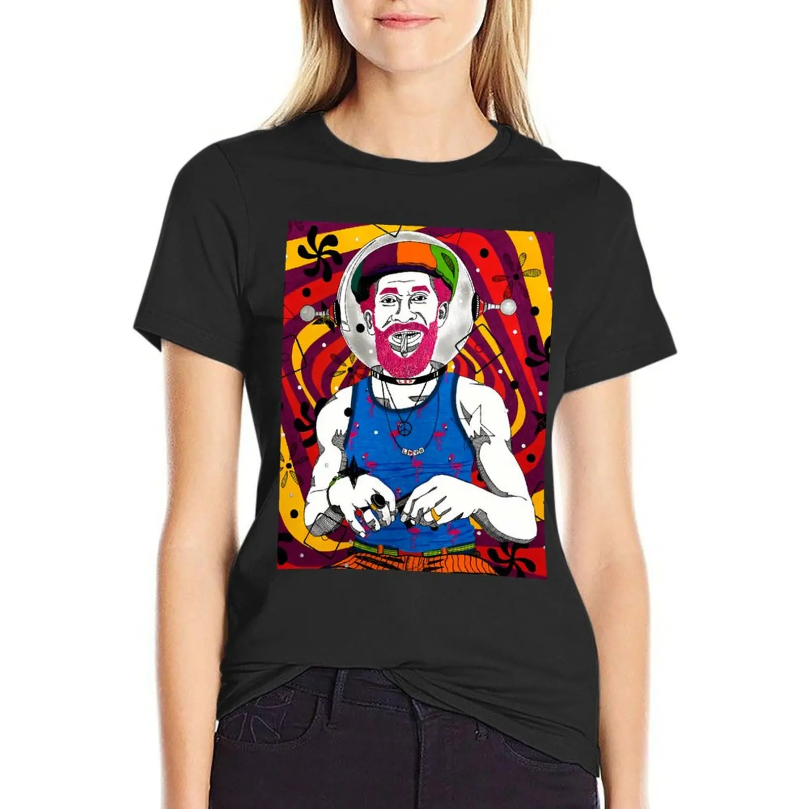 Lee Scratch Perry Astronaut T-Shirt anime kawaii clothes customizeds Woman T-shirts
Lee Scratch Perry Astronaut T-Shirt anime kawaii clothes customizeds Woman T-shirts