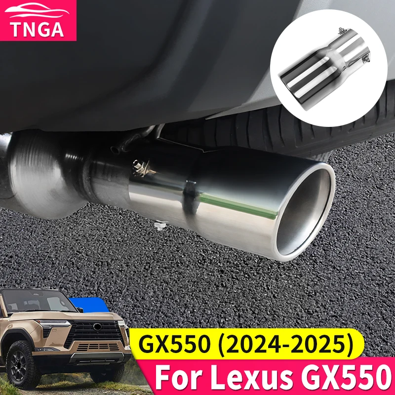 For Lexus GX550 2024 2025 Stainless Steel Exhaust System Tailpipe Upgraded Accessories gx 550 Exhaust Tip Exterior Modification
For Lexus GX550 2024 2025 Stainless Steel Exhaust System Tailpipe Upgraded Accessories gx 550 Exhaust Tip Exterior Modification