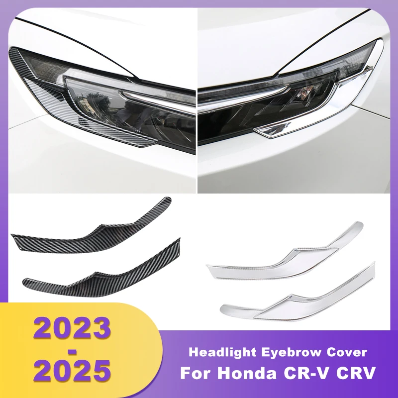 Front Headlight Eyebrow Cover Decor Cover Trim Decorative Sticker For Honda CR-V CRV 2023 2024 2025
Front Headlight Eyebrow Cover Decor Cover Trim Decorative Sticker For Honda CR-V CRV 2023 2024 2025