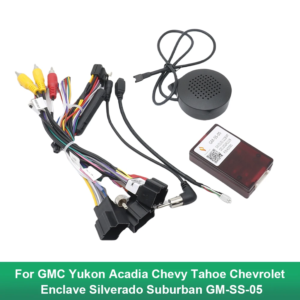 Car Wiring Harness Adapter Canbus Box For GMC Yukon Acadia Chevy Tahoe Chevrolet Enclave Silverado Suburban GM-SS-05
Car Wiring Harness Adapter Canbus Box For GMC Yukon Acadia Chevy Tahoe Chevrolet Enclave Silverado Suburban GM-SS-05