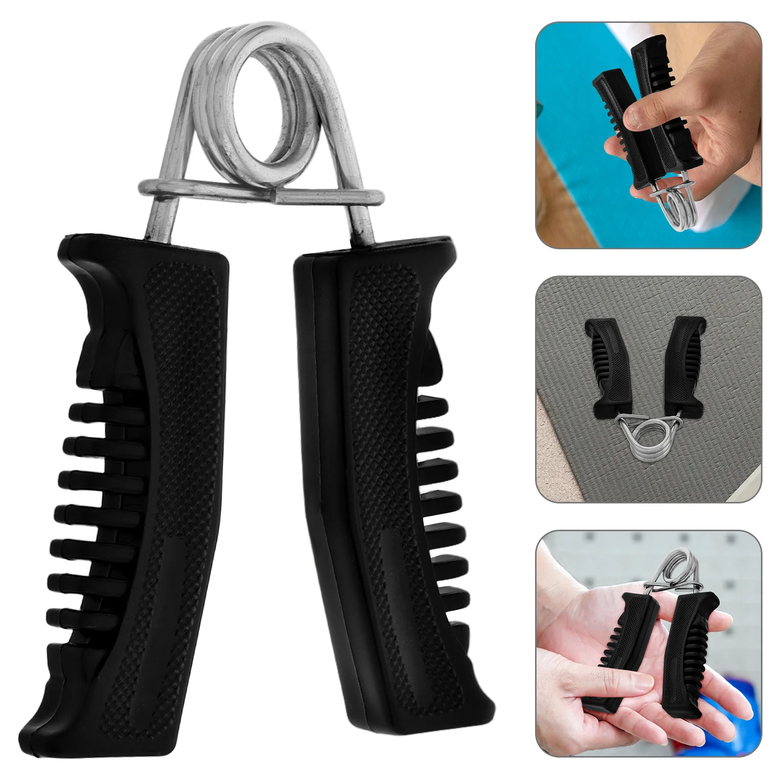 Handle Wrist Force Device Exercise Equipment Finger Exerciser Sponge Forearm Strength Trainer Black Grip Fitness
Handle Wrist Force Device Exercise Equipment Finger Exerciser Sponge Forearm Strength Trainer Black Grip Fitness