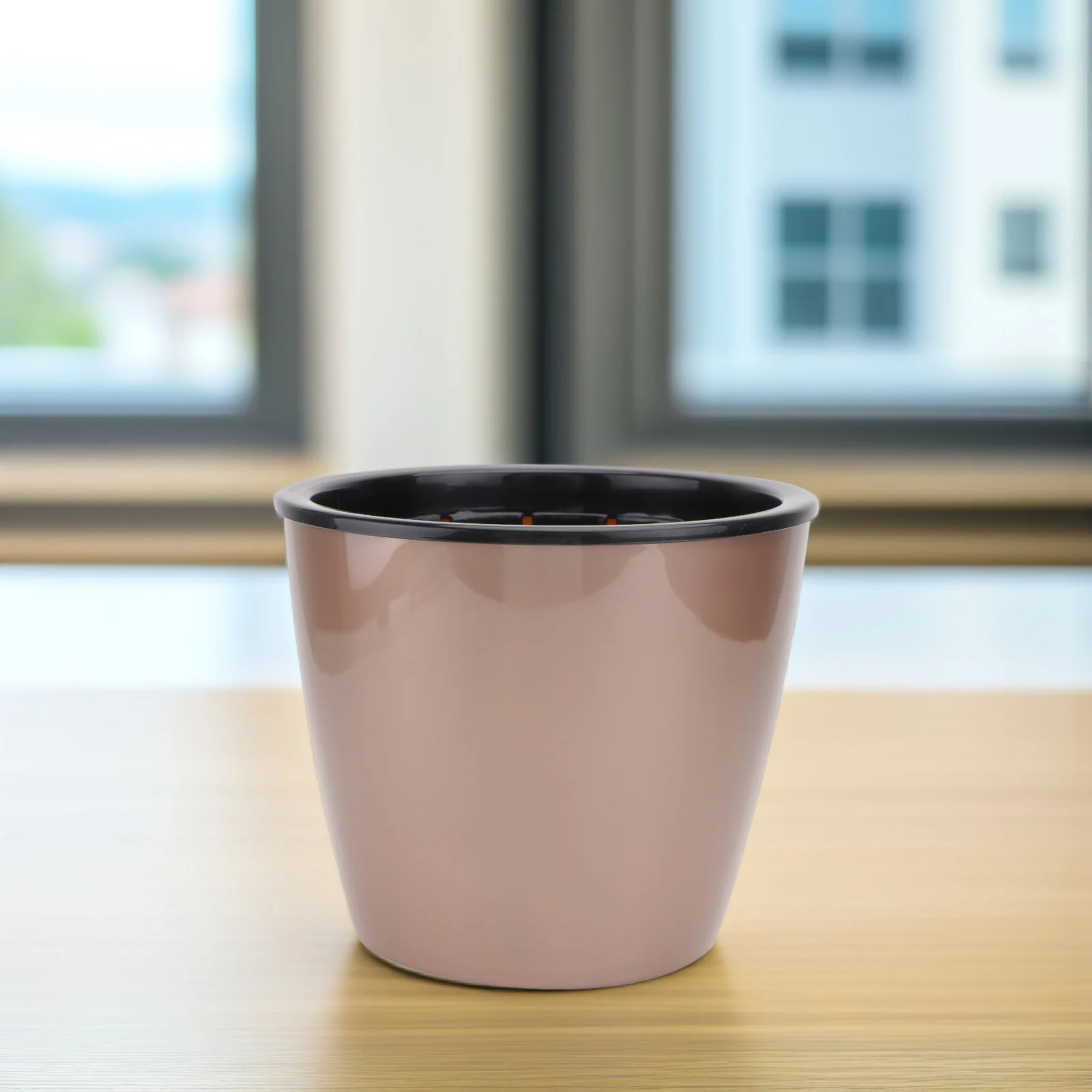 1Pcs Lazy People Automatic Water Absorption Flower Pot Vertical Grain Plastic Planter Durable Indoor Outdoor Plant Container
1Pcs Lazy People Automatic Water Absorption Flower Pot Vertical Grain Plastic Planter Durable Indoor Outdoor Plant Container
