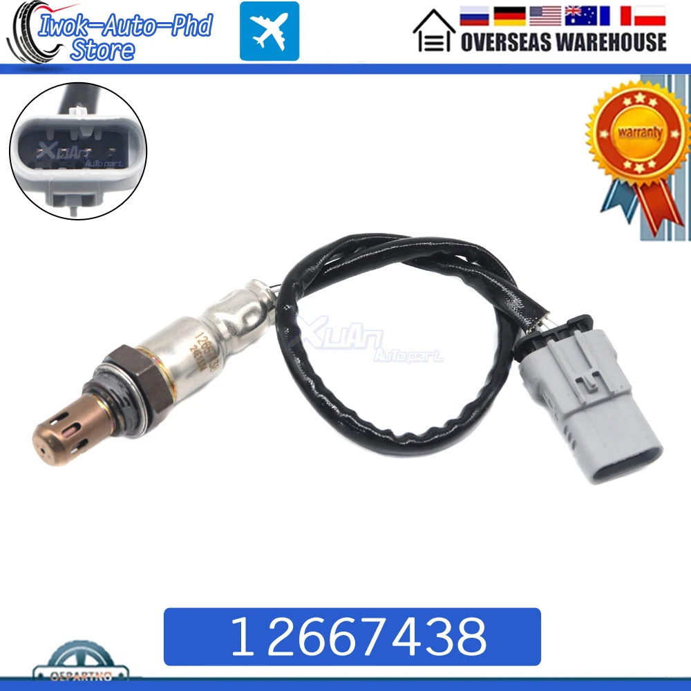 CAR Air Fuel Ratio Lambda O2 Oxygen Sensor 12667438 For BUICK ENCLAVE CADILLAC XT5 XT6 For CHEVROLET BLAZER TRAVERSE GMC 17-24
CAR Air Fuel Ratio Lambda O2 Oxygen Sensor 12667438 For BUICK ENCLAVE CADILLAC XT5 XT6 For CHEVROLET BLAZER TRAVERSE GMC 17-24