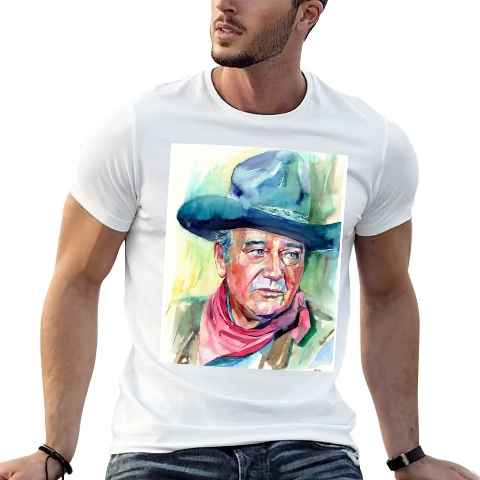 John Wayne Portrait T-Shirt man t shirts for men essential t shirt t shirts for man graphic vintage T-shirt
John Wayne Portrait T-Shirt man t shirts for men essential t shirt t shirts for man graphic vintage T-shirt